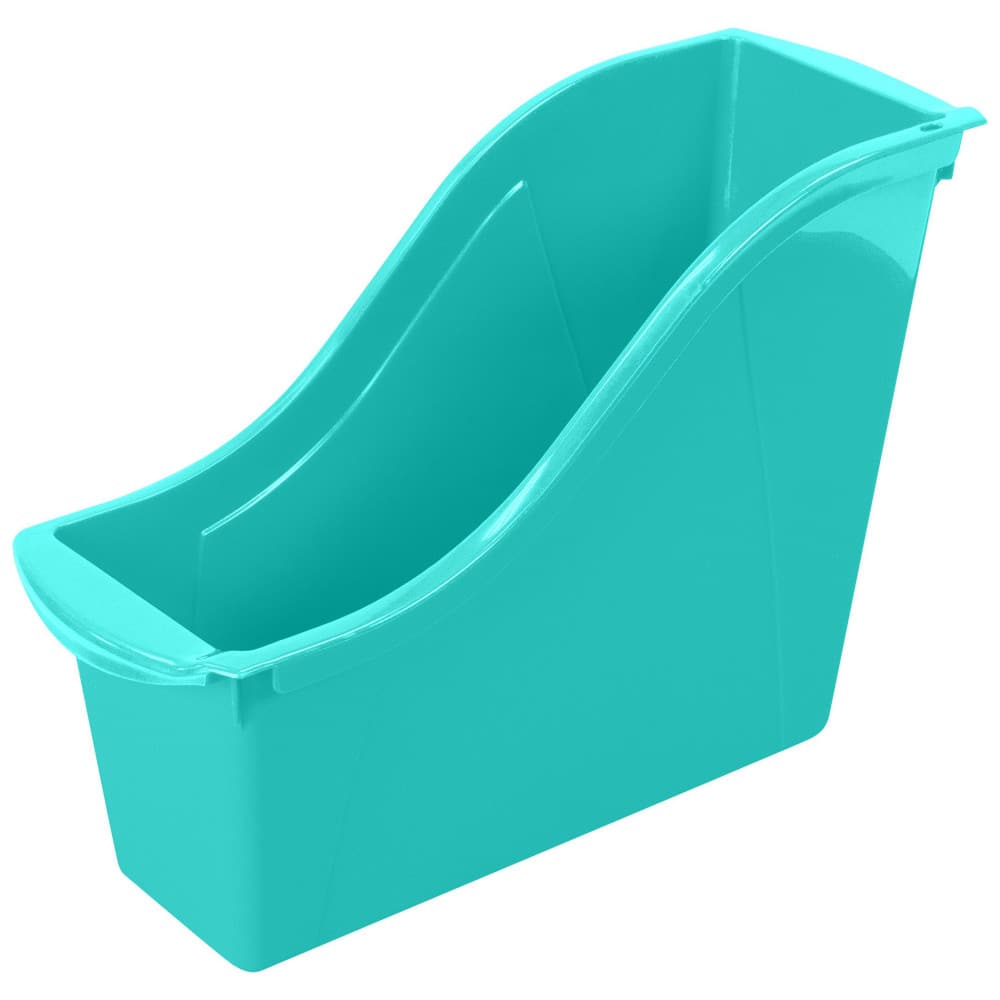 Storex - Small Book Bin, Teal