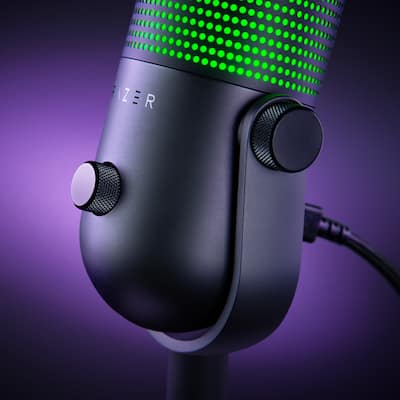 Razer Seiren V3 Chroma Condenser USB Microphone Black RZ19 Razer Seiren V3 Chroma Condenser USB Microphone Black RZ19