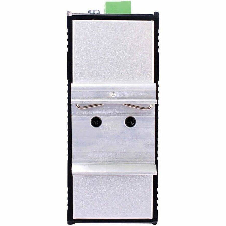 Alt View 3. Tripp Lite - Eaton Tripp Lite Series Industrial Gigabit Fiber to Ethernet Media Converter, 10/100/1000 Mbps, RJ45/SFP, -40° to - Black.