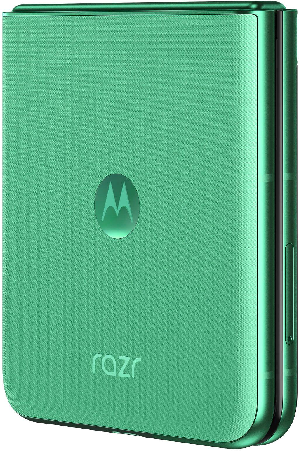 Alt View 12. Motorola - razr 2025 256GB (Unlocked) - PANTONE Spring Bud.