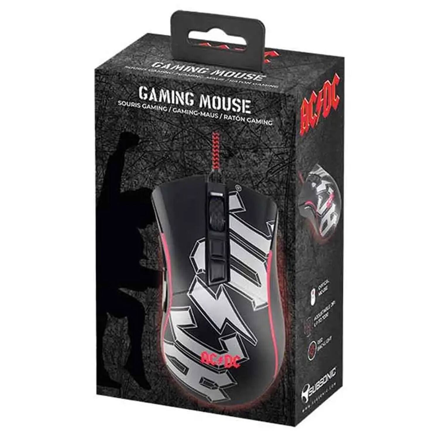 Gaming Mouse  
Souris Gaming / Gaming-Maus / Ratón Gaming  
AC-DC  
Subsonic