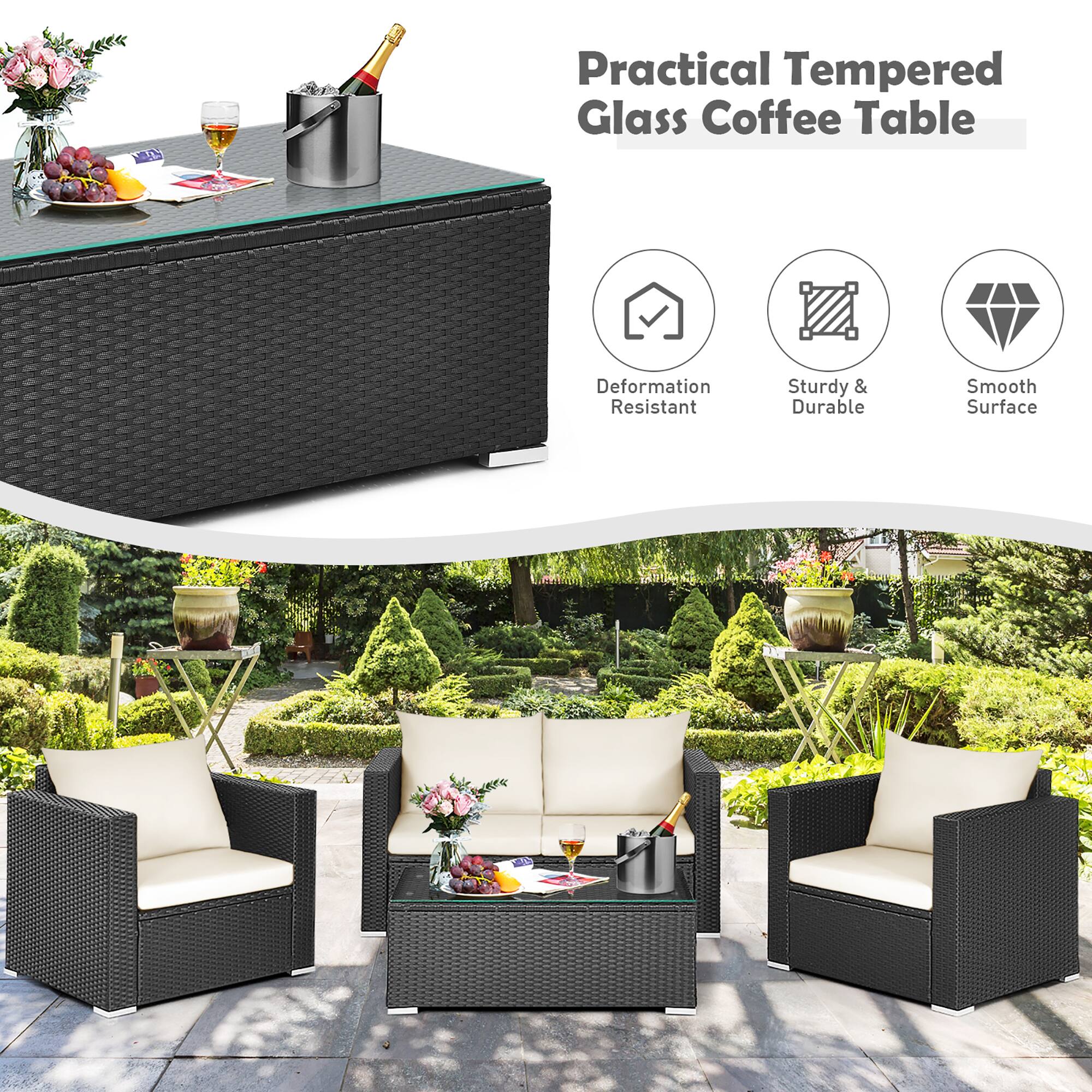 Practical Tempered Glass Coffee Table

- Deformation Resistant
- Sturdy & Durable
- Smooth Surface