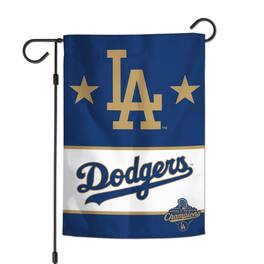 WinCraft - Los Angeles Dodgers 2026 Gold Collection 12" x 18" Double-Sided Garden Flag - Multicolor
