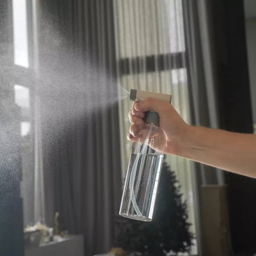 Alt View 2. OU - OU Reusable Cleaning Spray Bottle - 16 oz, Adjustable Nozzle & Safety Lock, Multipurpose Cleaning.