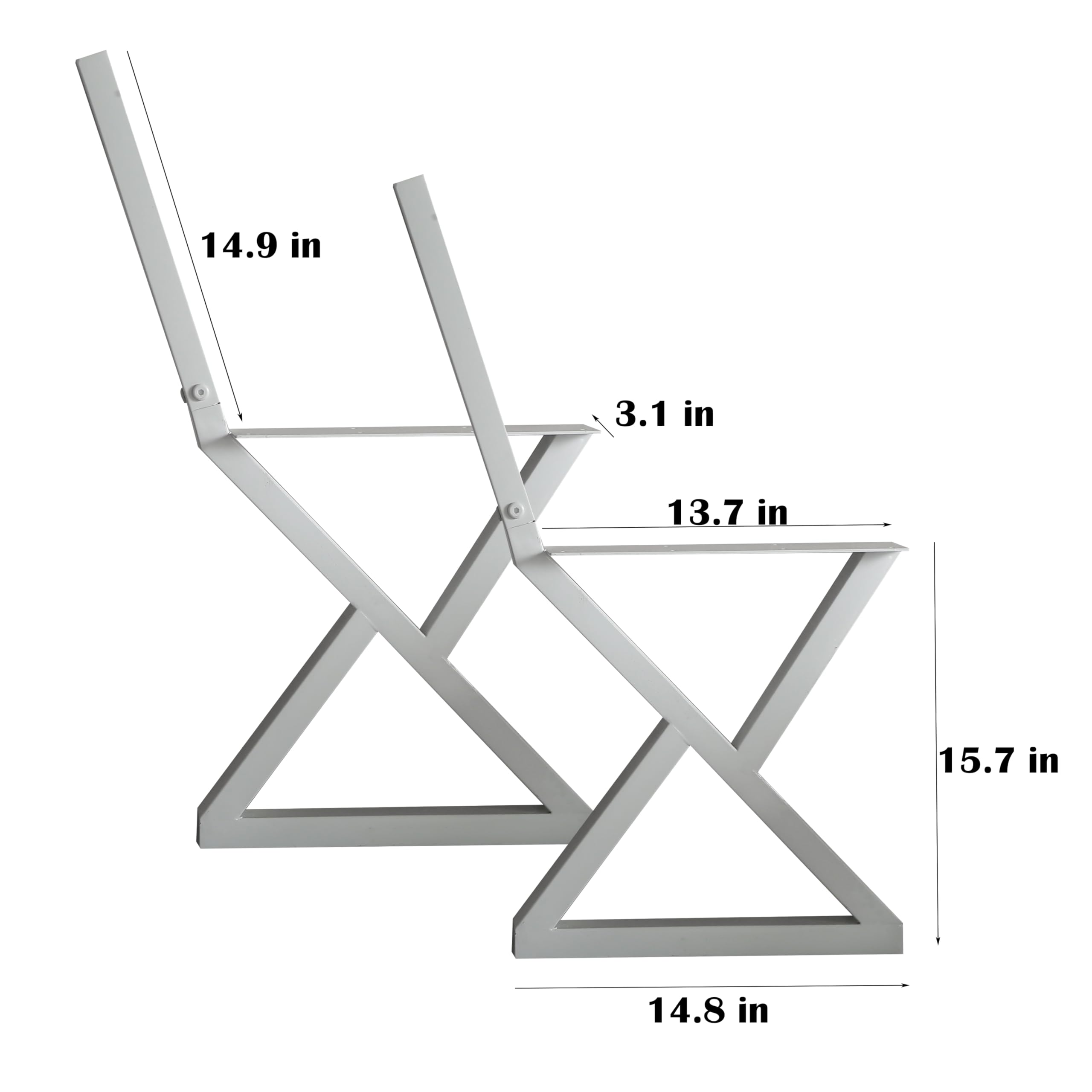 14.9 in  
3.1 in  
13.7 in  
15.7 in  
14.8 in