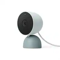 Google - Nest Cam Indoor Wired Security Camera - Fog - Front_Zoom