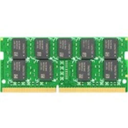 Angle. Synology - Synology 16GB DDR4 SDRAM Memory Module - For NAS Server - 16 GB - DDR4-2666/PC4-21333 DDR4 SDRAM - 2666 MHz - 260-Pin - Black.