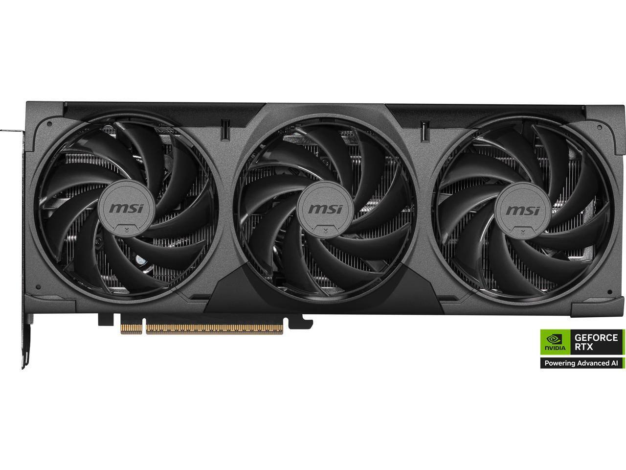 MSI GEFORCE NVIDIA RTX  
Powering Advanced AI