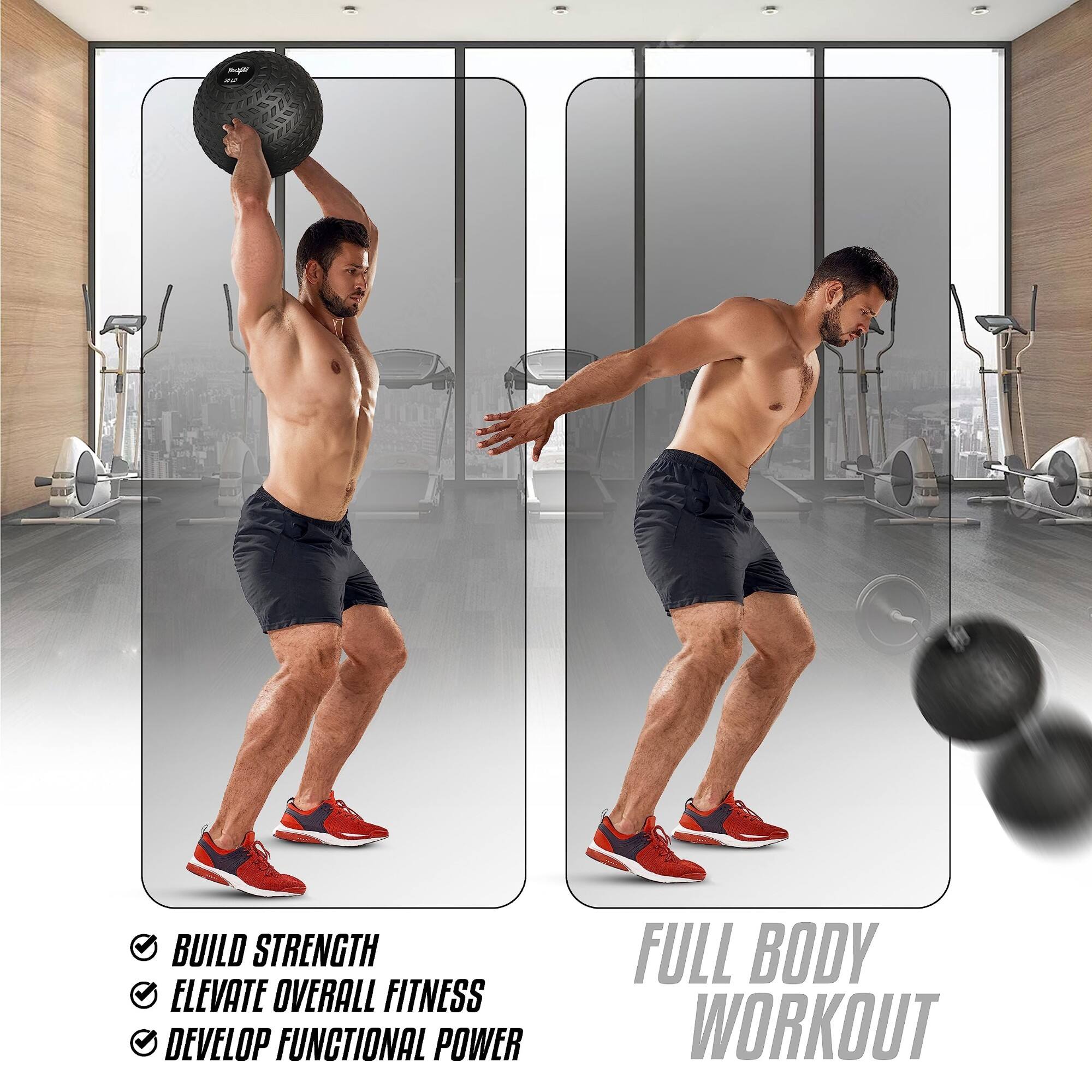 - BUILD STRENGTH
- ELEVATE OVERALL FITNESS
- DEVELOP FUNCTIONAL POWER
- FULL BODY WORKOUT