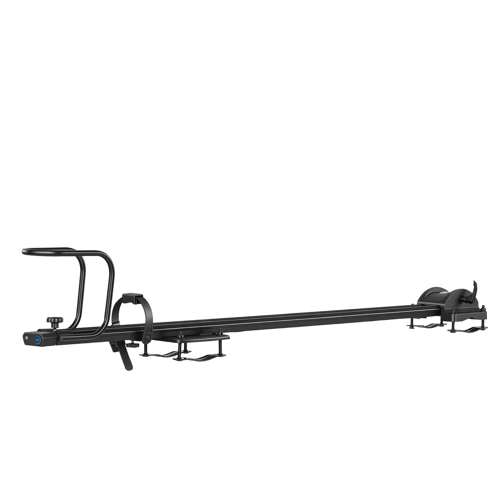 Alt View 5. VEVOR - Roof Bike Rack 35 lbs 1 Bike Carrier Upright Rooftop Bicycle Rack, for Car SUV, Aluminum Alloy & Q235 Steel - Black.