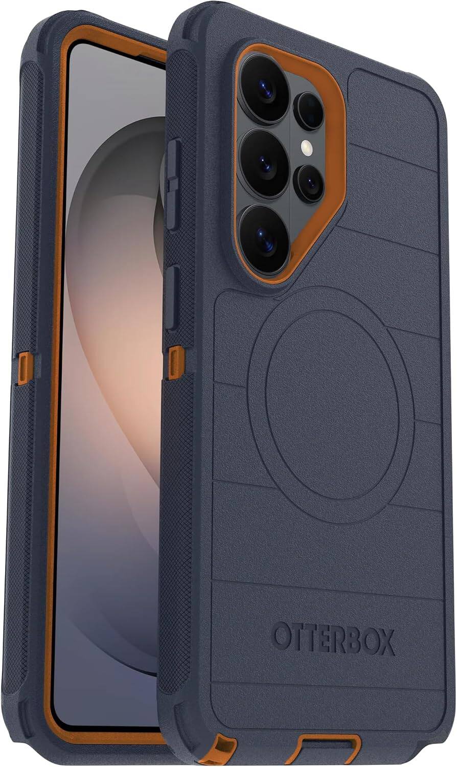 Navy Canyon (Blue & Orange)