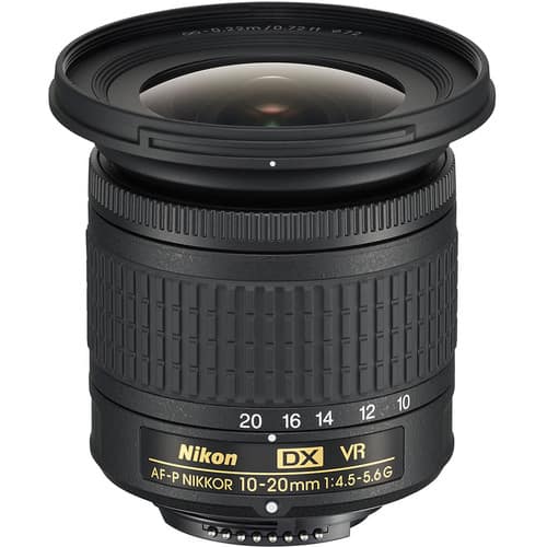 Nikon - AF-P DX NIKKOR 10-20mm f/4.5-5.6G VR Lens (International Model) - Black
