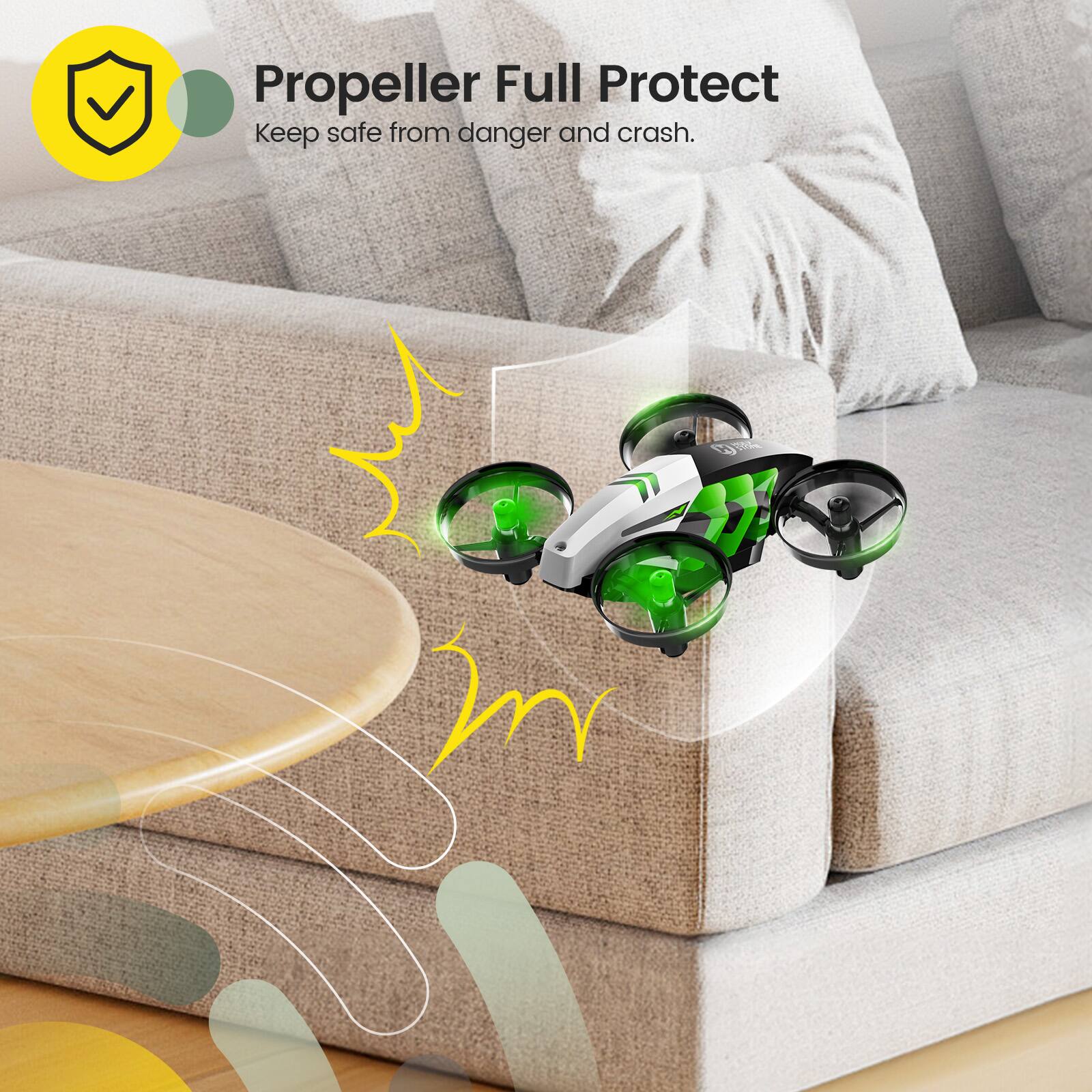 Propeller Full Protect  
Keep safe from danger and crash.