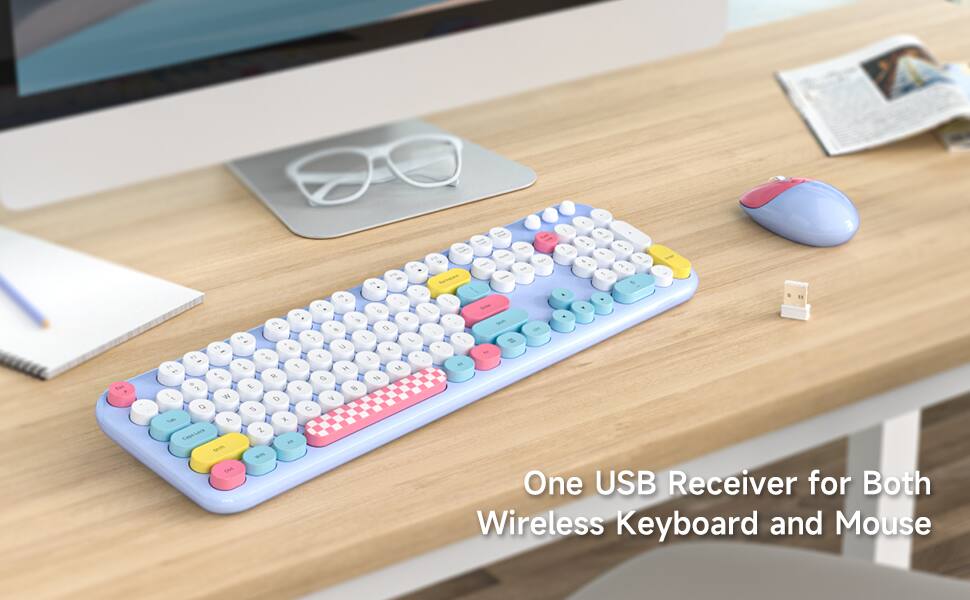 One USB Receiver for Both Wireless Keyboard and Mouse