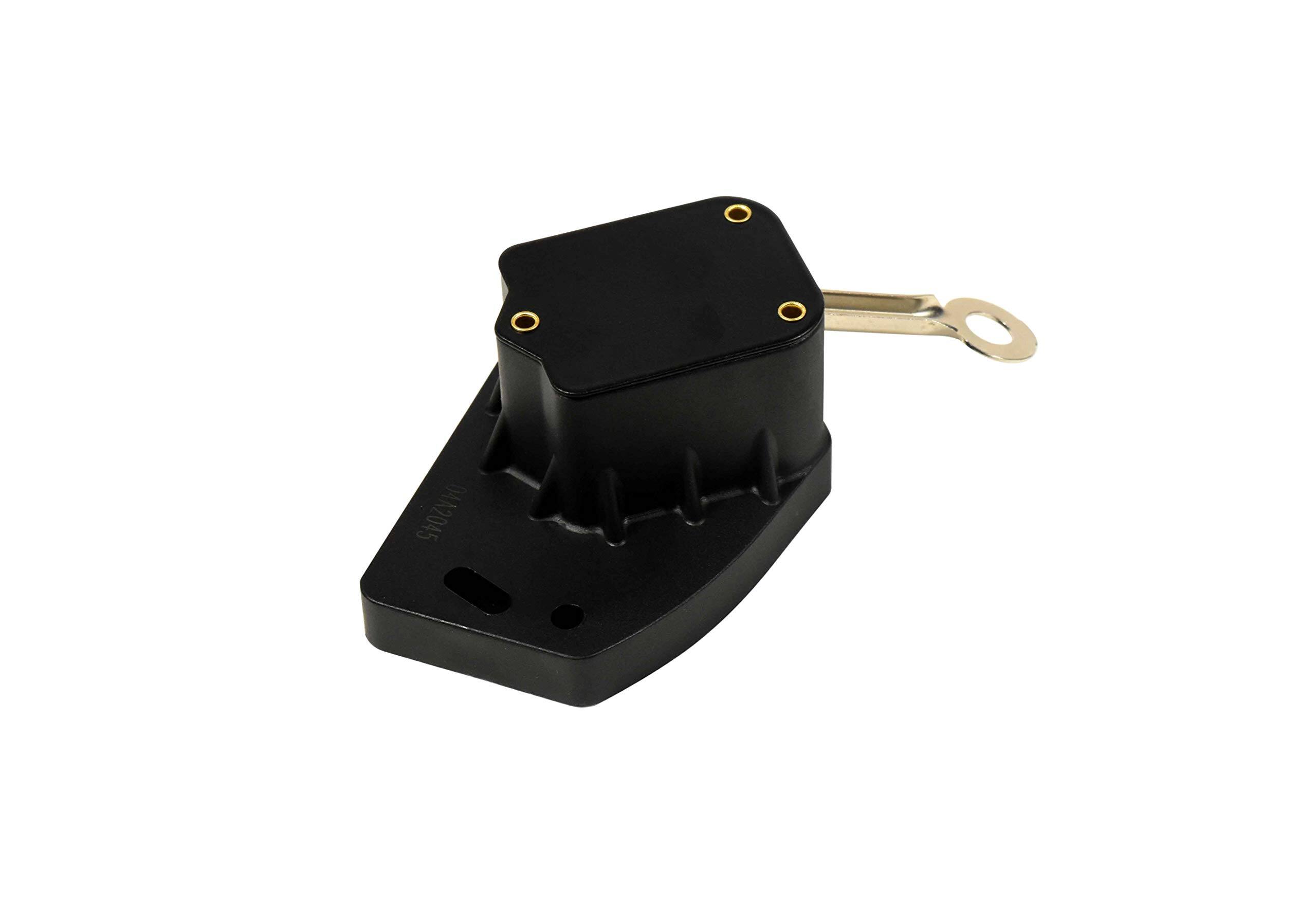 Back. HQRP - Pedestal Sump Float Switch with Metal Arm - UL Listed - for Superior 99100, Everbilt, Wayne, Craftsman - black.