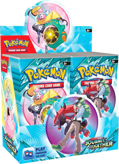 Pokmon Trading Card Game Scarlet & Violet Journey Together Booster Box 36 Packs 10-10125-102 - Best Buy Pokmon Trading Card Game Scarlet & Violet Journey Together Booster Box 36 Packs 10-10125-102 - Best Buy
