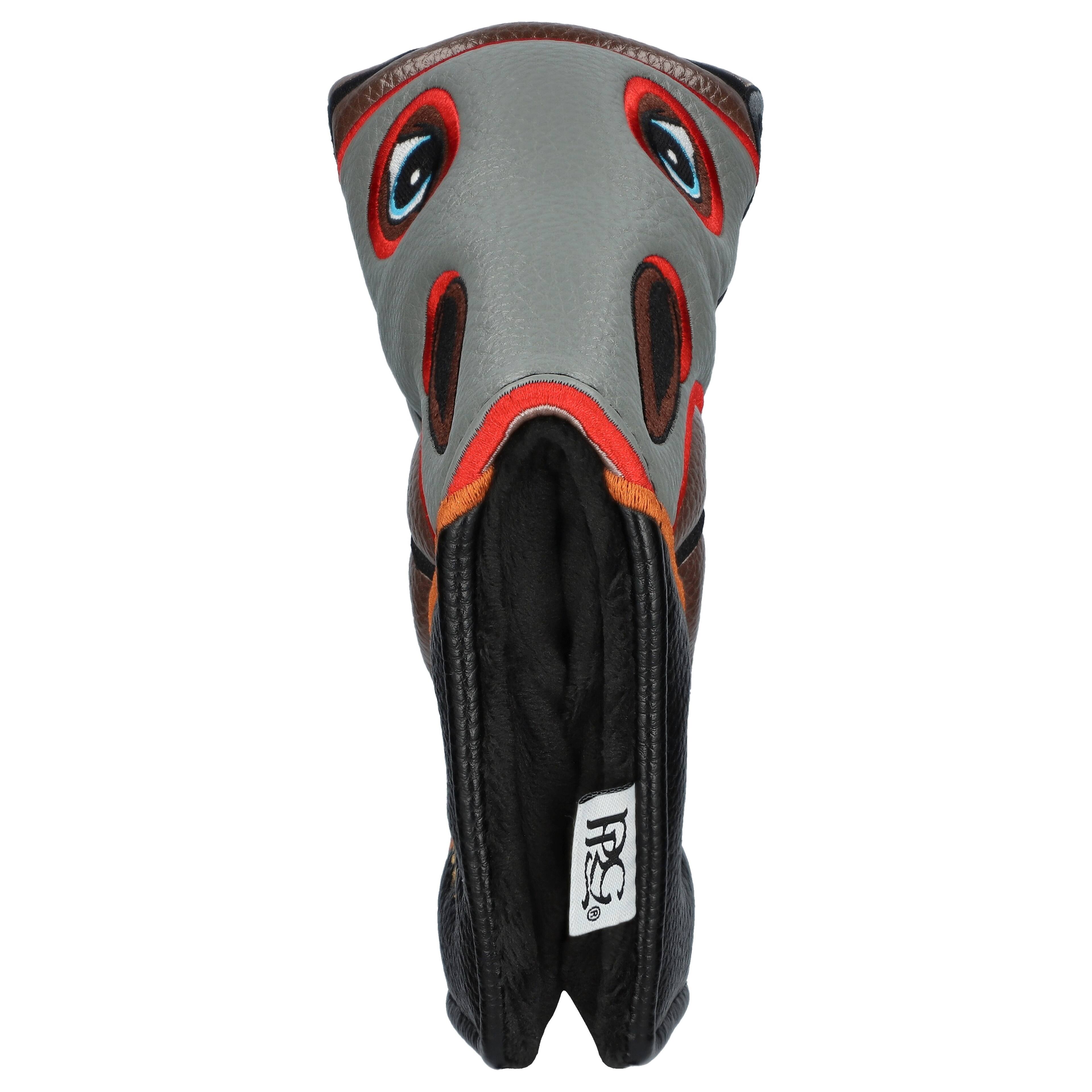 Alt View 2. PRG - Kentucky Derby Horse Fully Loaded Blade Putter Cover - Brown.