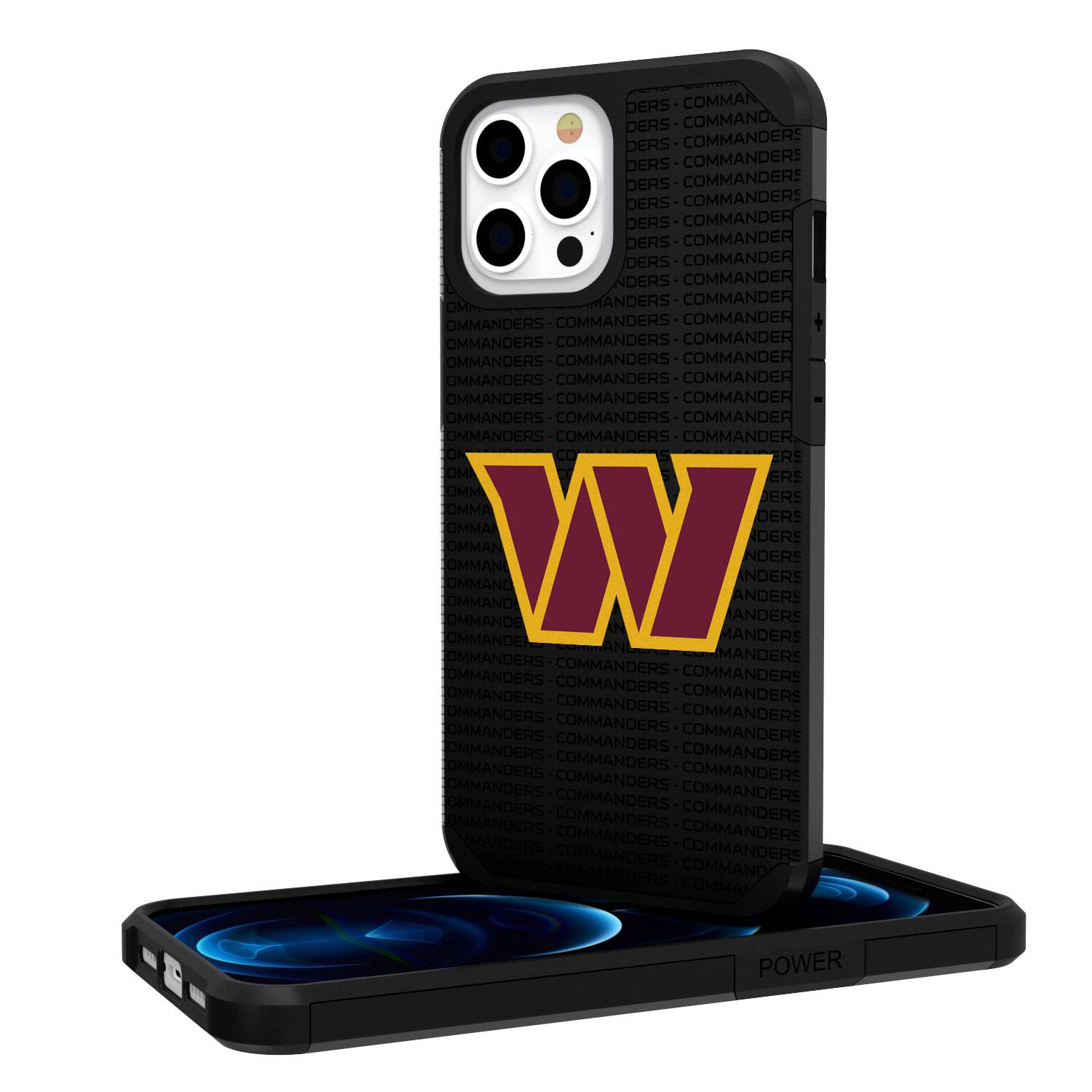 Keyscaper - NFL - Washington Commanders iPhone Rugged Case with Text Design - 15 - Multicolor price history on PriceWatchPro