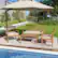 Alt View 1. Costway - 4 PCS Wood Patio Furniture Set with Soft Seat Cushions Solid Acacia Wood Frame - Off White,Natural.