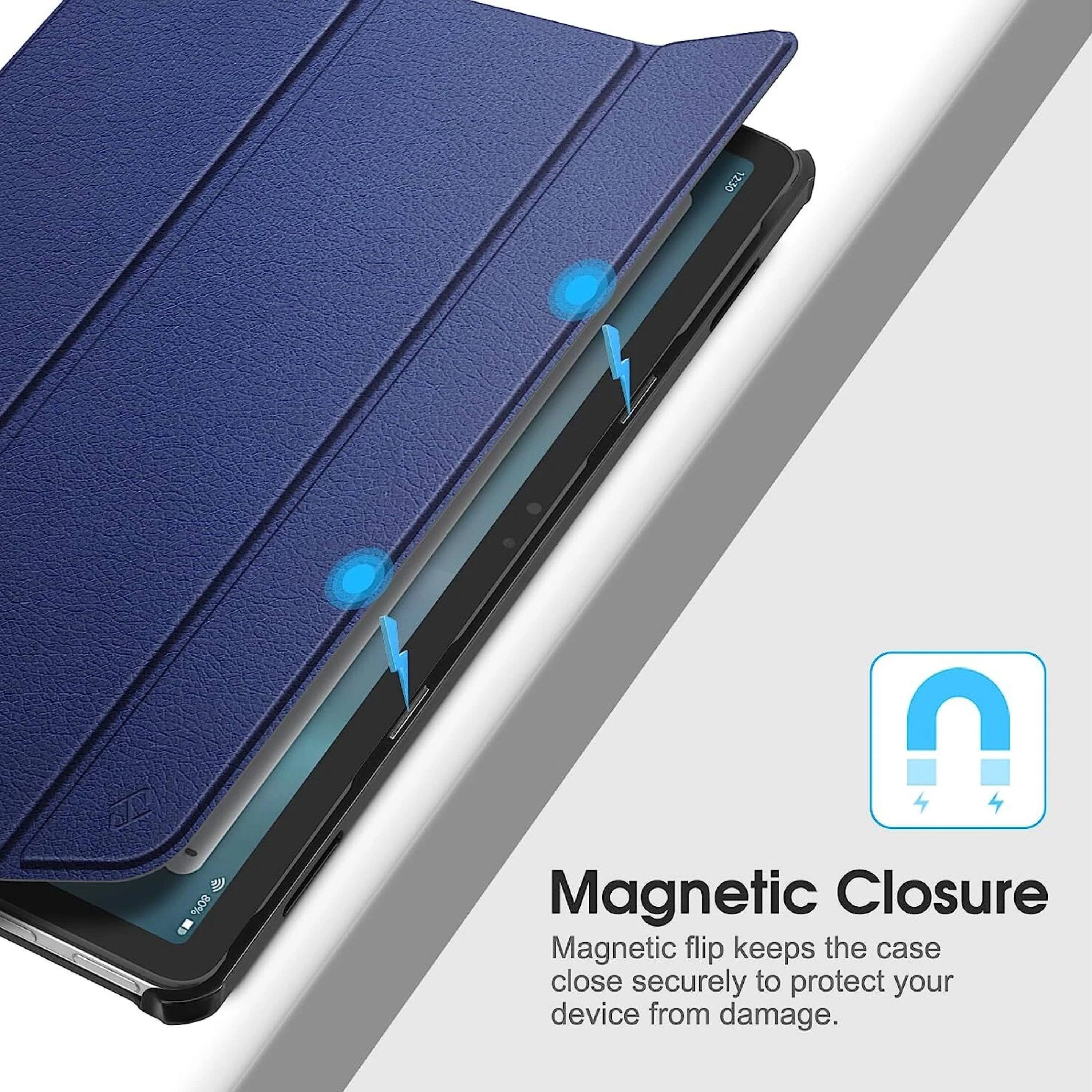 12:30 80% Magnetic Closure  
Magnetic flip keeps the case close securely to protect your device from damage.