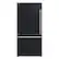 Front. Forno Appliances - Milano Espresso 17.2 Cu. Ft. Bottom Freezer Refrigerator with Built-In Ice Maker - Black.