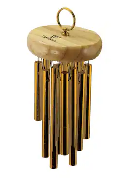 Tycoon Percussion - 12--Plated Chimes on Siam Oak Bar, Tempered Aluminum Alloy Chimes Affixed in a Circular Formation