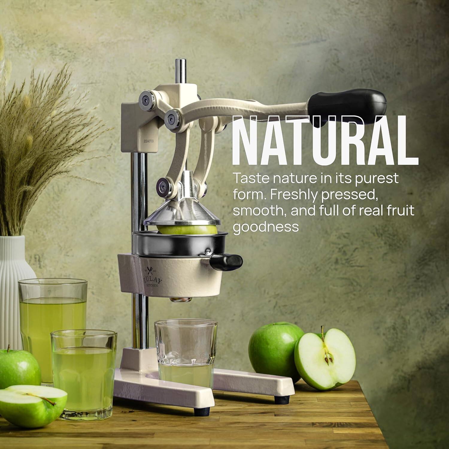 NATURAL  
Taste nature in its purest form. Freshly pressed, smooth, and full of real fruit goodness