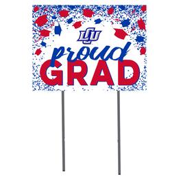 Jardine - Lubbock Christian Chaparral 18'' x 24'' Grad Yard Sign - White