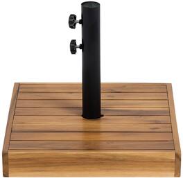 Outsunny - Patio Umbrella Base - Teak