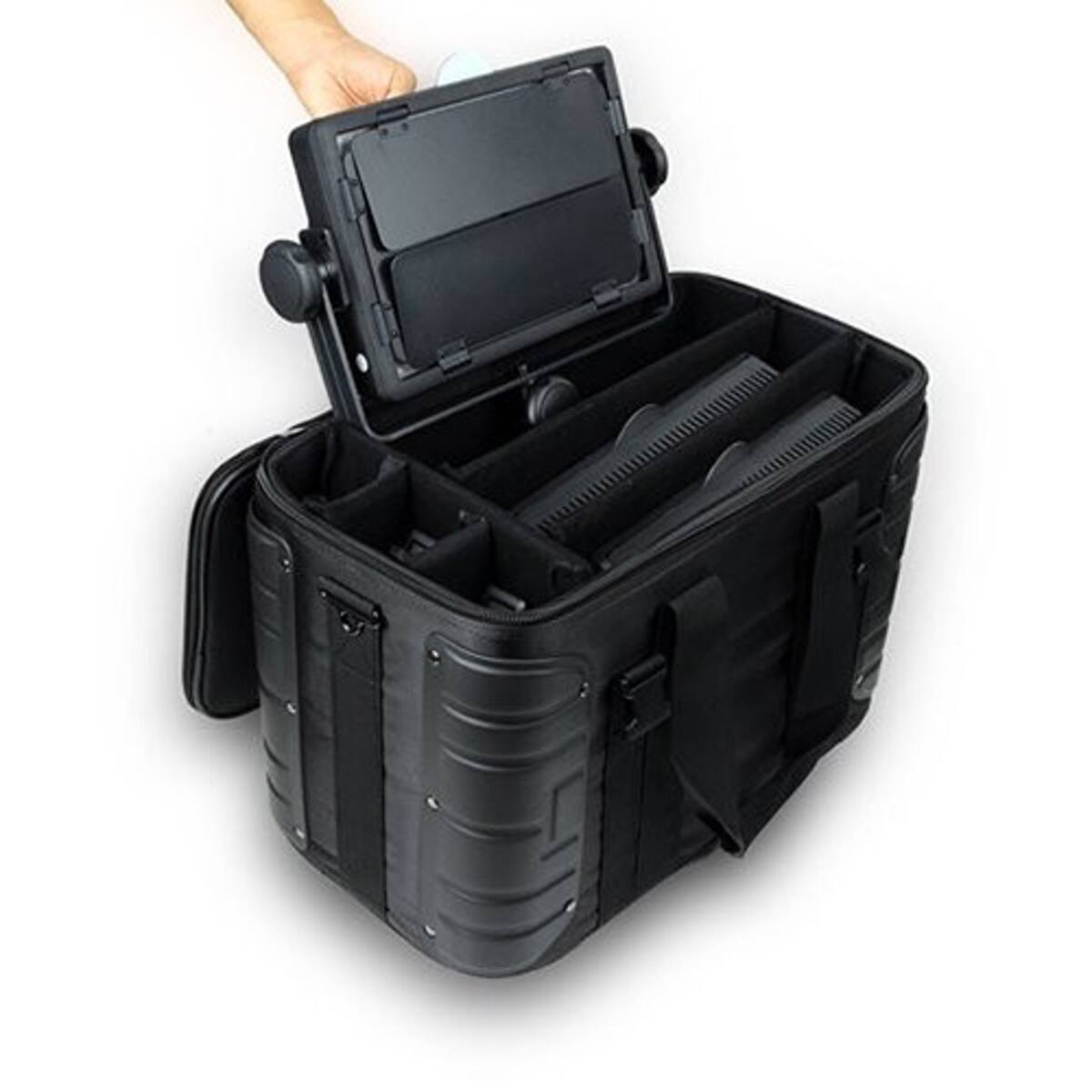 Alt View 2. Godox - Godox CB-10 Carrying Case for 3 LED 1000 Heads.