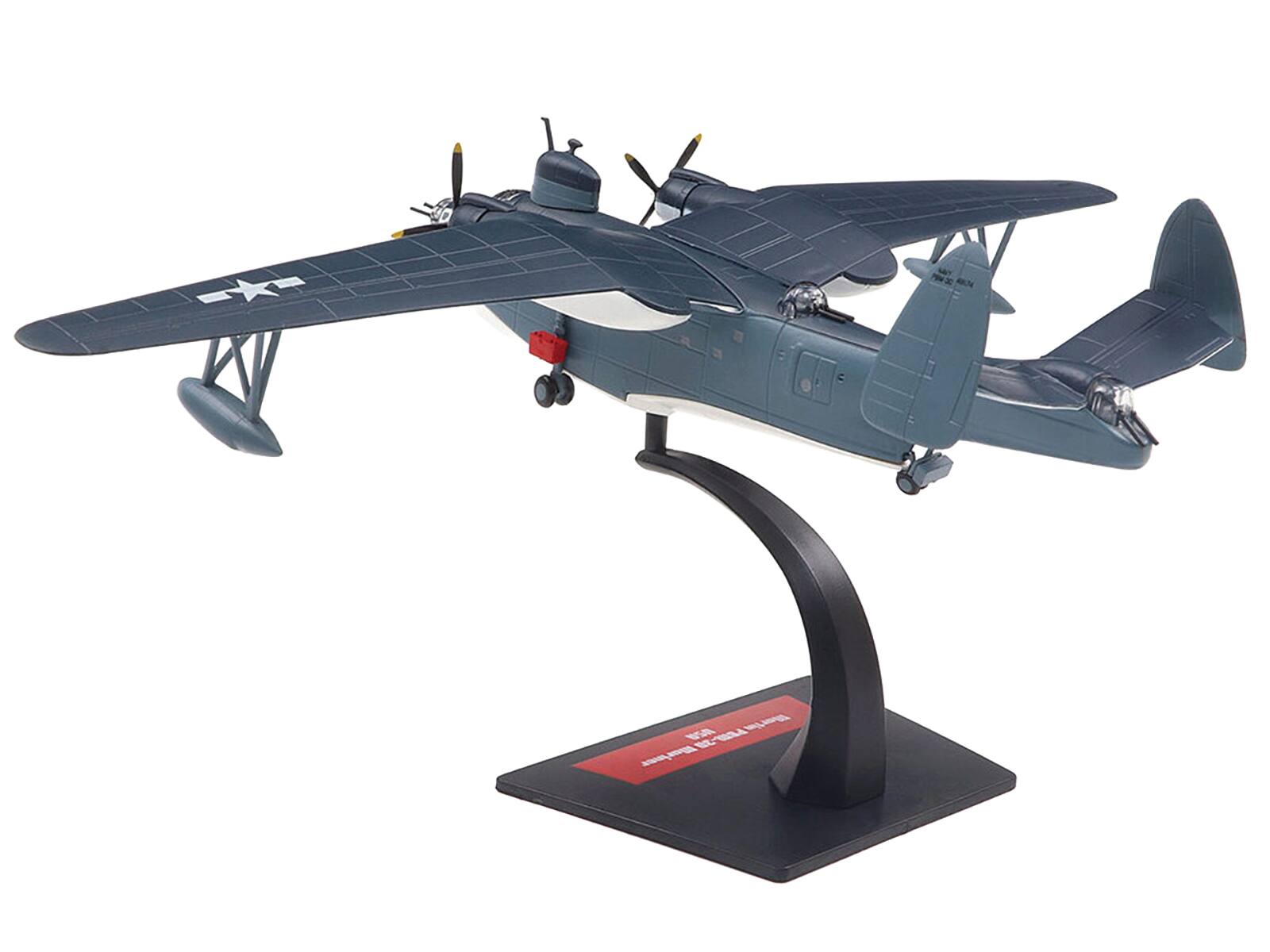 Alt View 1. Diecast of Defence Collectibles - Martin PBM-3D Mariner Aircraft "United States Navy" 1/144 Diecast Model by Diecast of Defense - Multi.
