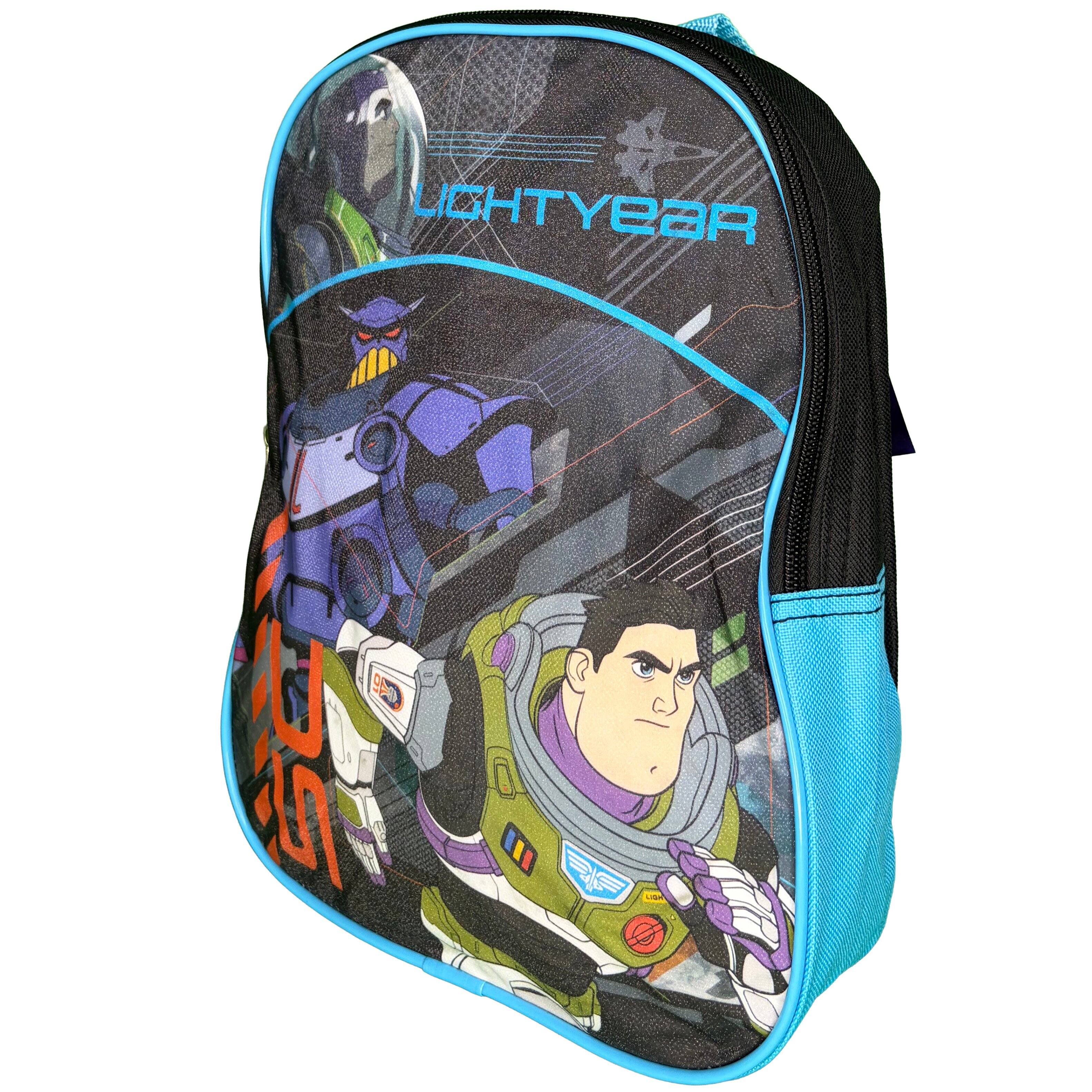 Alt View 2. UPD - Toy Story Buzz Lightyear Mini School Backpack 11" Blue - Multicolored.