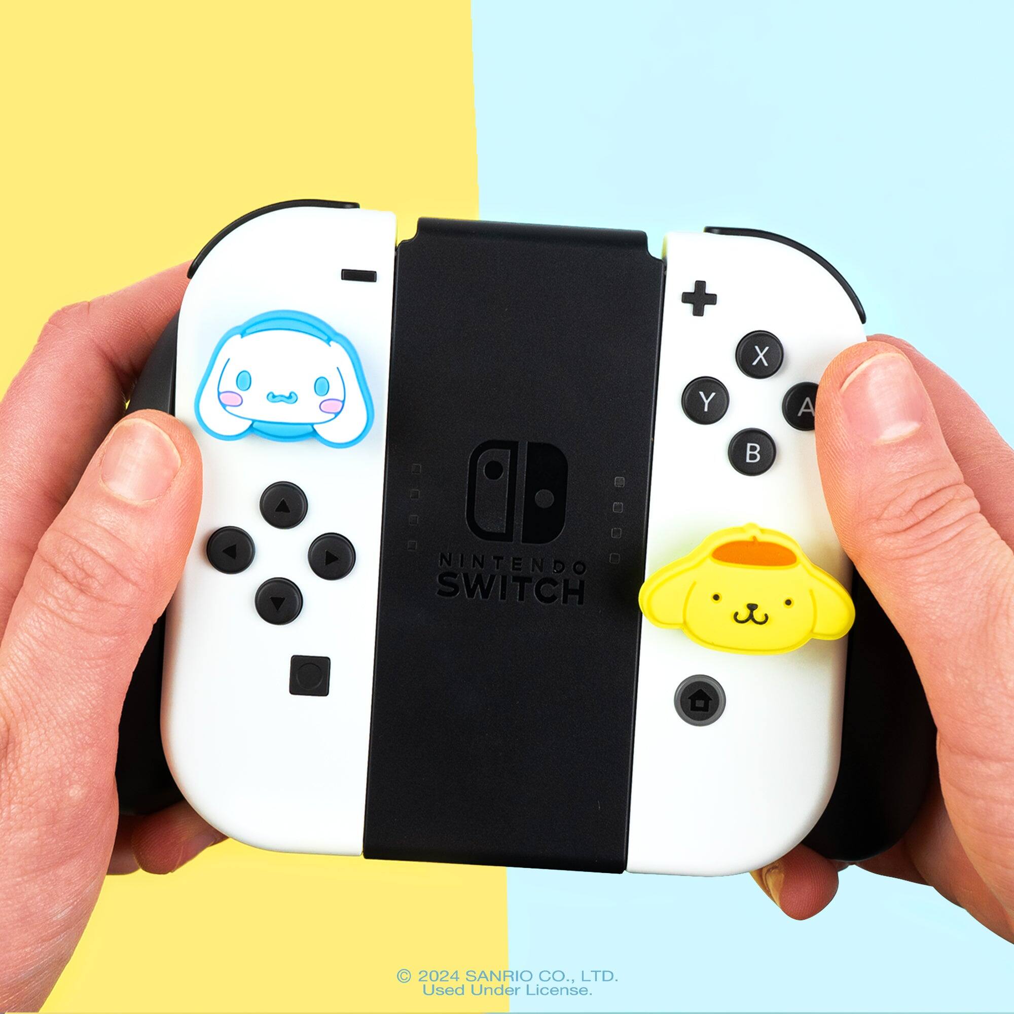 Hamee Hello Kitty and Friends Cinnamoroll & Pompompurin Nintendo Switch ...
