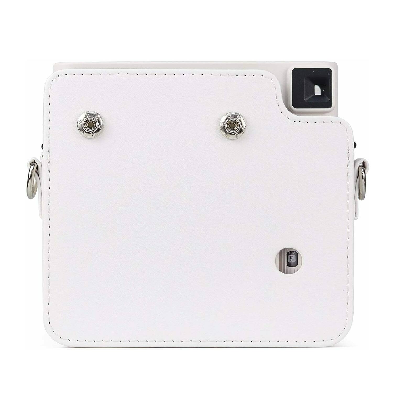 Back. Focus Electronics - Focus Camera Square Camera Case (Chalk White) for Instax Square SQ1 Instant Camera.