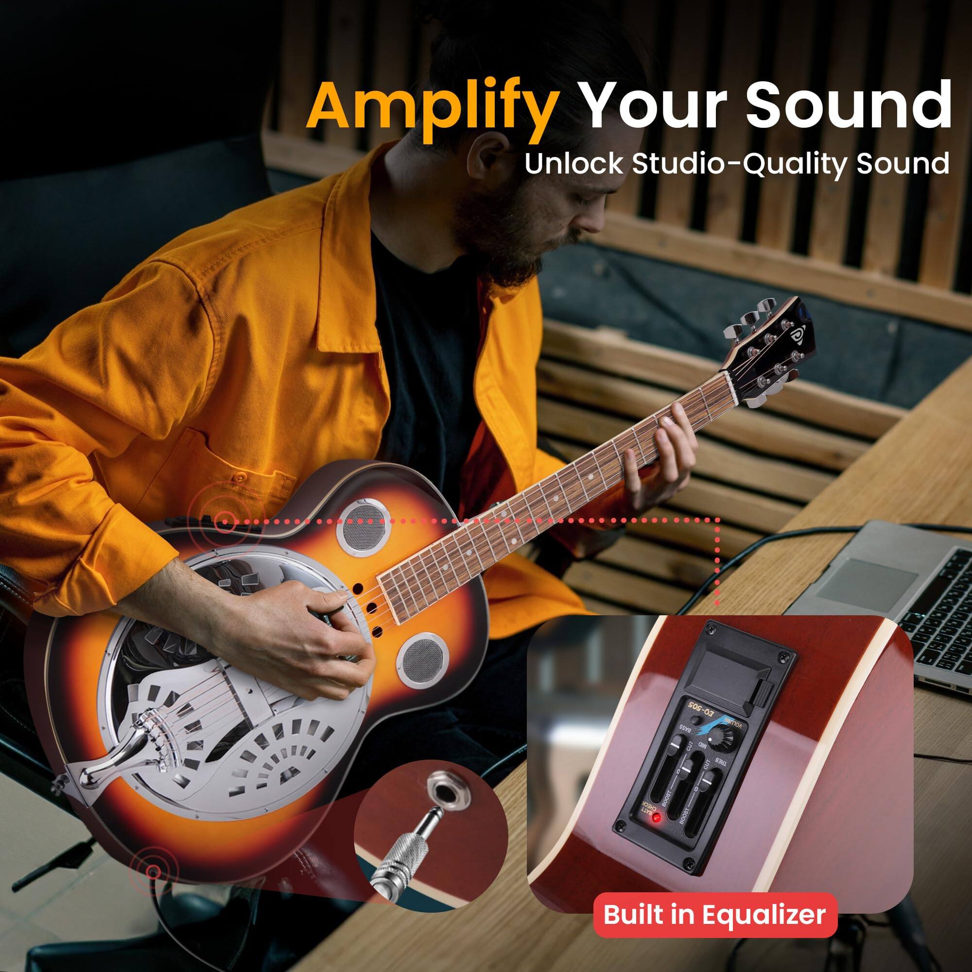 Amplify Your Sound  
Unlock Studio-Quality Sound  

Built in Equalizer