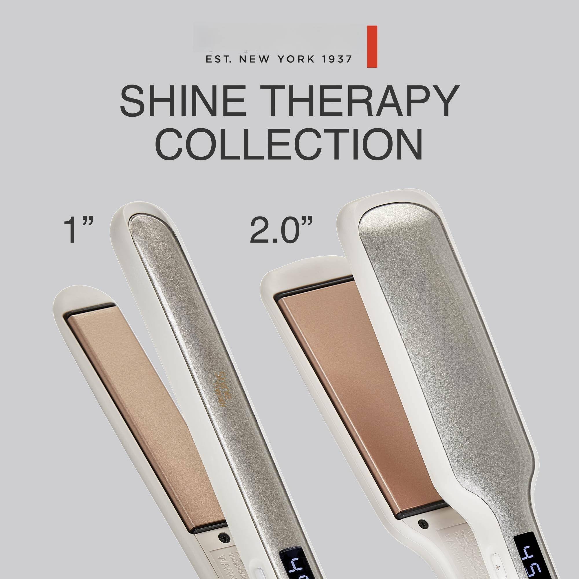 EST. NEW YORK 1937  
SHINE THERAPY COLLECTION  
1"  
2.0"