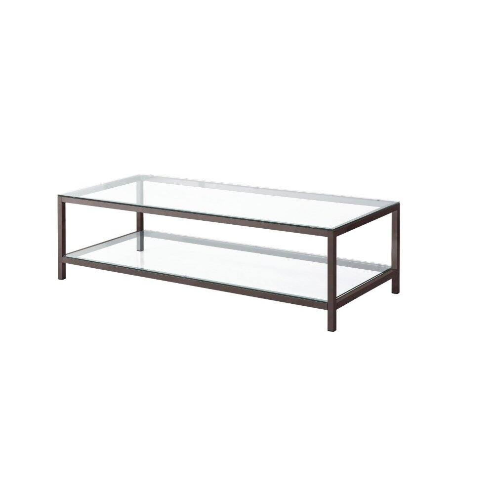 Alt View 1. Coaster Co. of America - Trini 3-piece Coffee and End Table Set Black Nickel - Black.