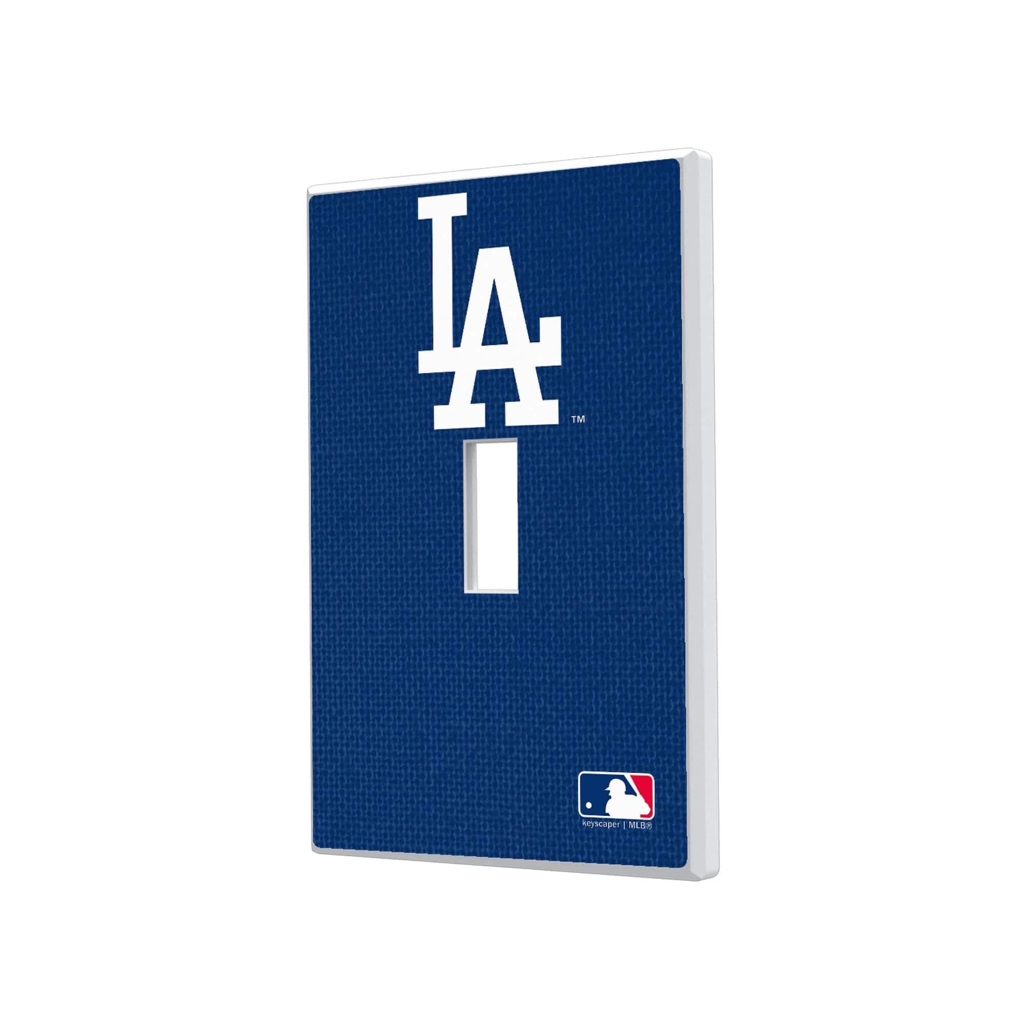 Keyscaper - Los Angeles Dodgers Solid Single Toggle Light Switch Plate - Multicolor price history on PriceWatchPro