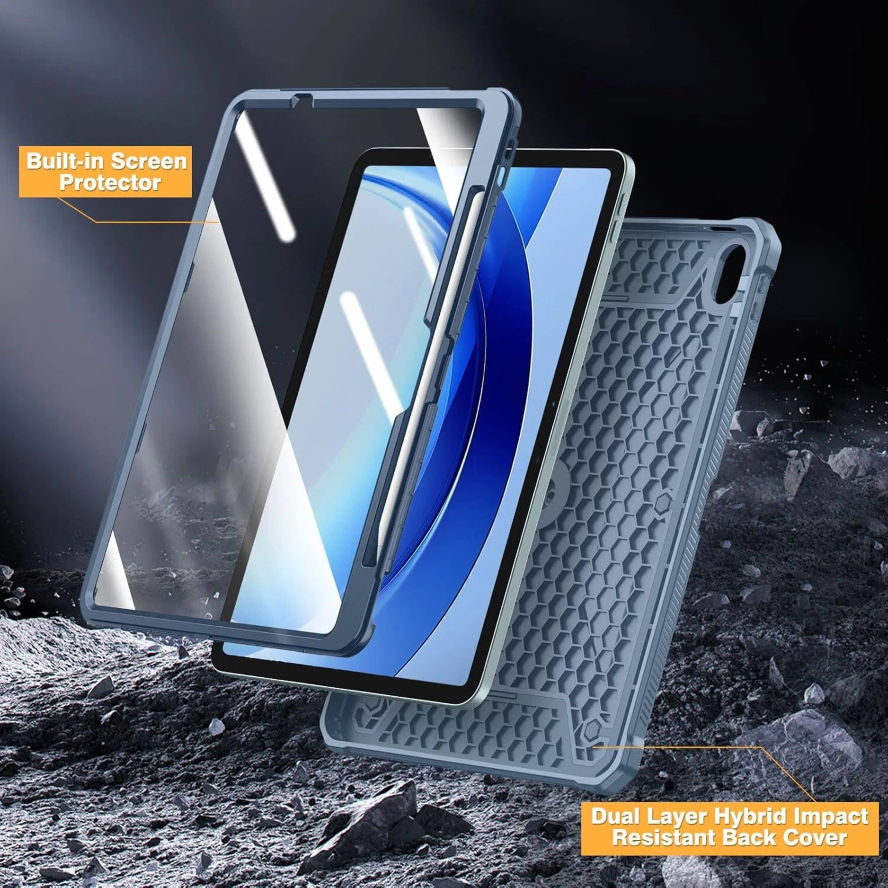 Built-in Screen Protector

Dual Layer Hybrid Impact Resistant Back Cover