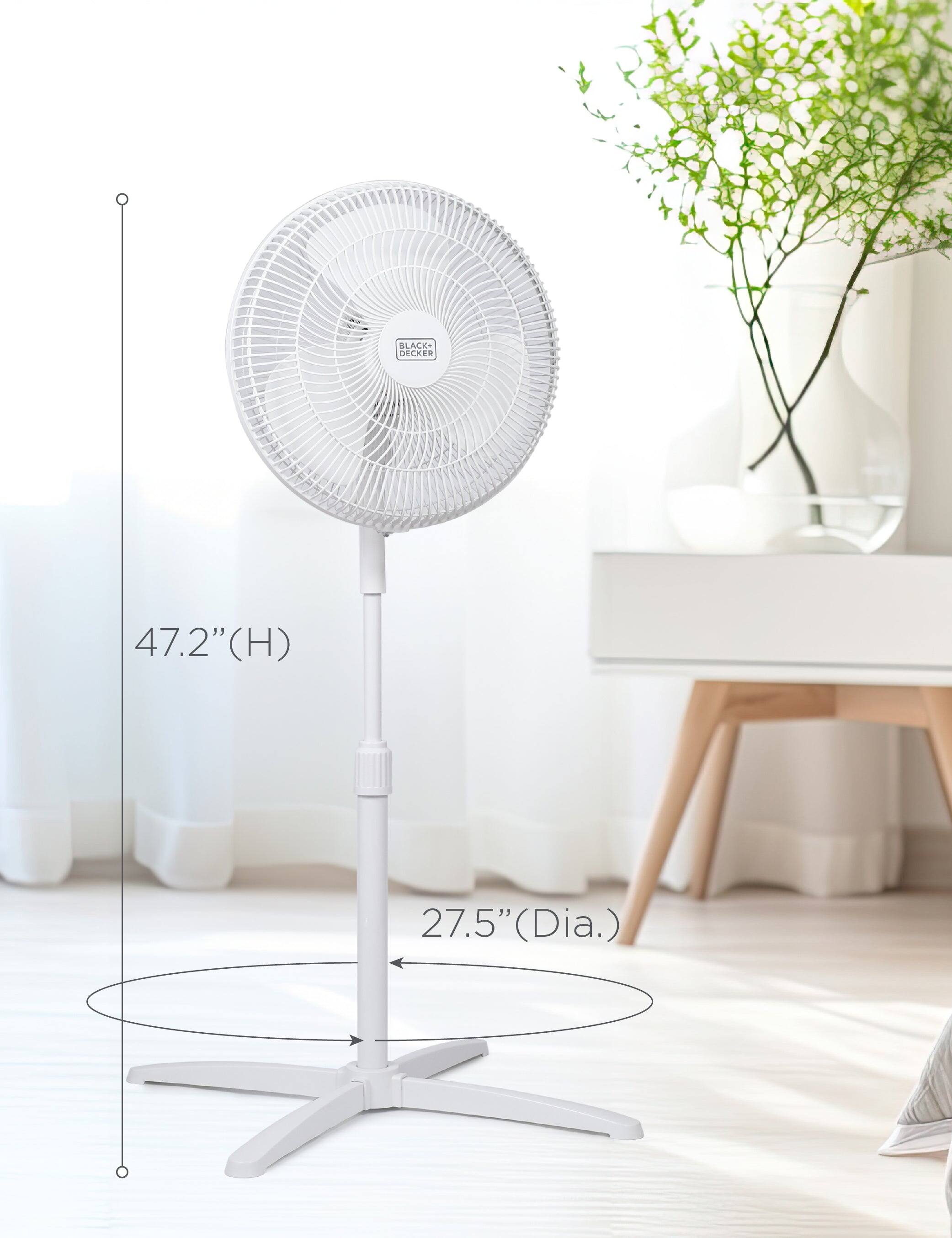 BLACK+DECKER 47.2"(H) 27.5" (Dia.)