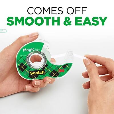 COMES OFF SMOOTH & EASY

Magic Tape
Scotch 3M
