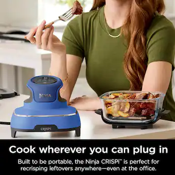 Ninja Crispi 5-in-1 Portable Glass Air Fryer Cooking System, 1500w Fn103co, Other