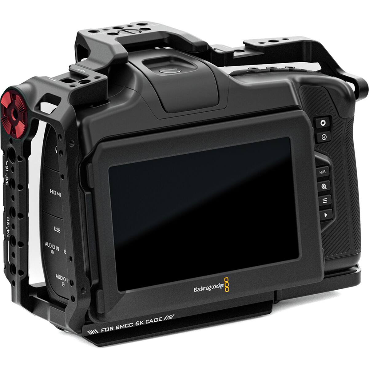 HDMI MFR 1/4--20 USB AUDIO N 0 AUDIOR 6 Blackmagicdesign ... CAGE S 6K FOR BMCC