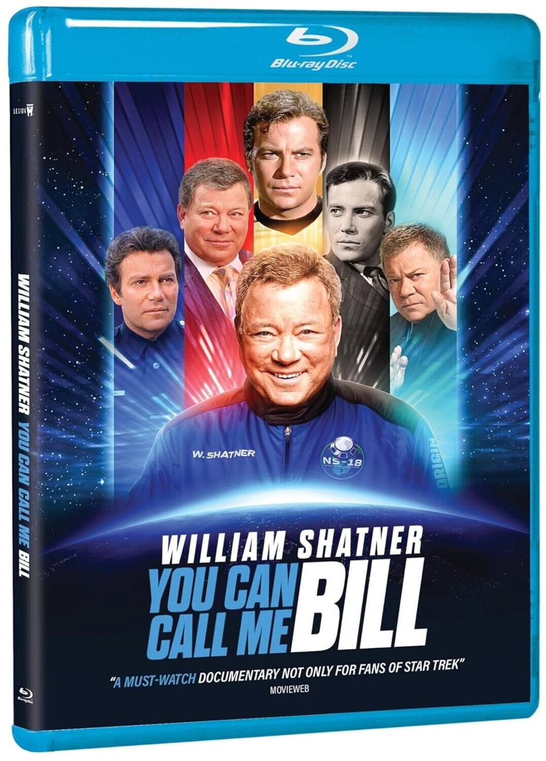 Alt View 1. William Shatner: You Can Call Me Bill   - BLU-RAY.