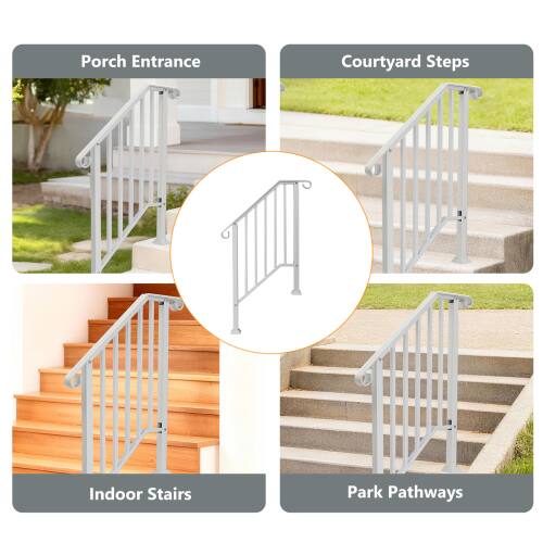 Porch Entrance  
Courtyard Steps  
Indoor Stairs  
Park Pathways