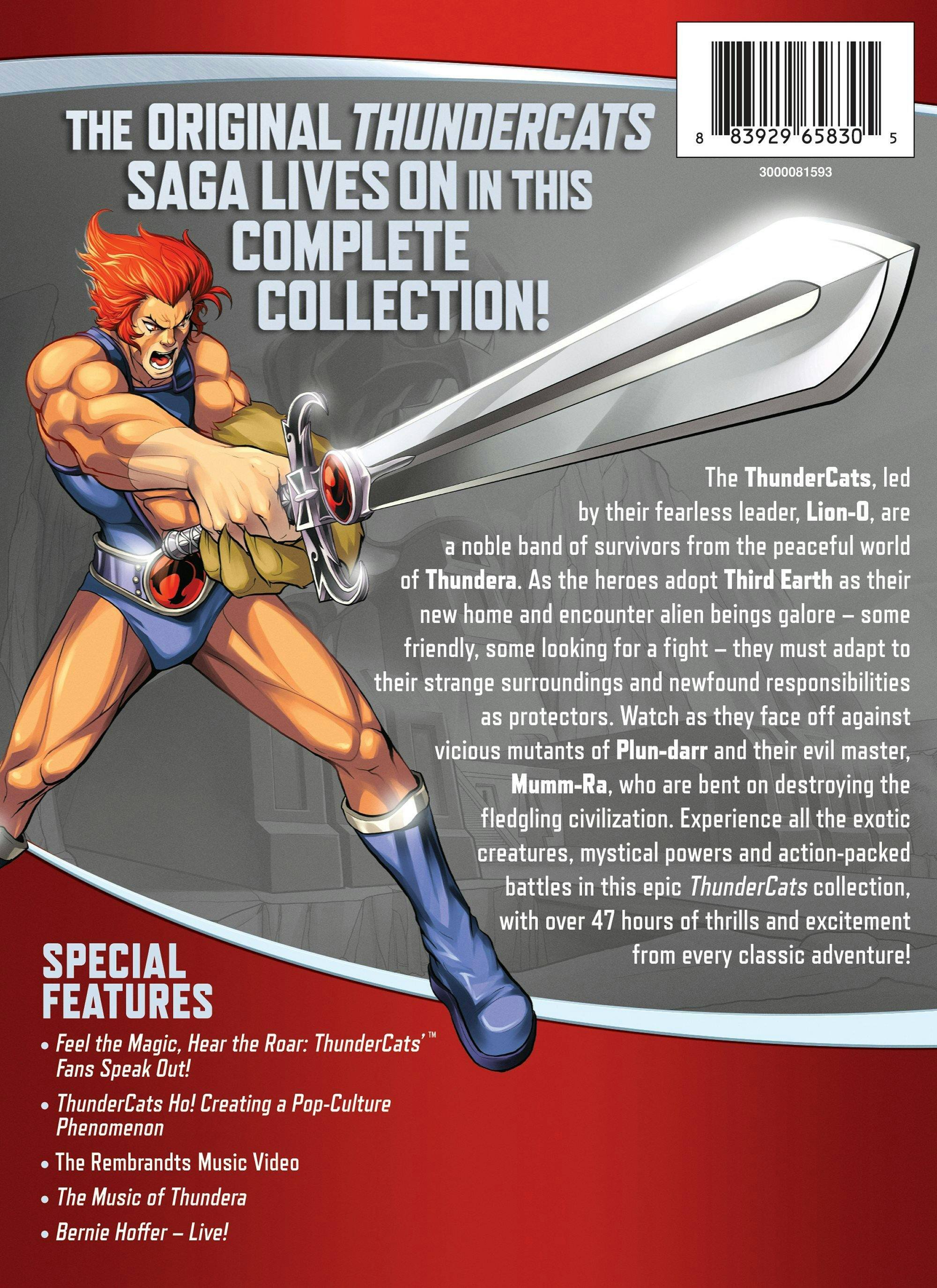 Angle. Thundercats: The Complete Collection (Box Set) [DVD].