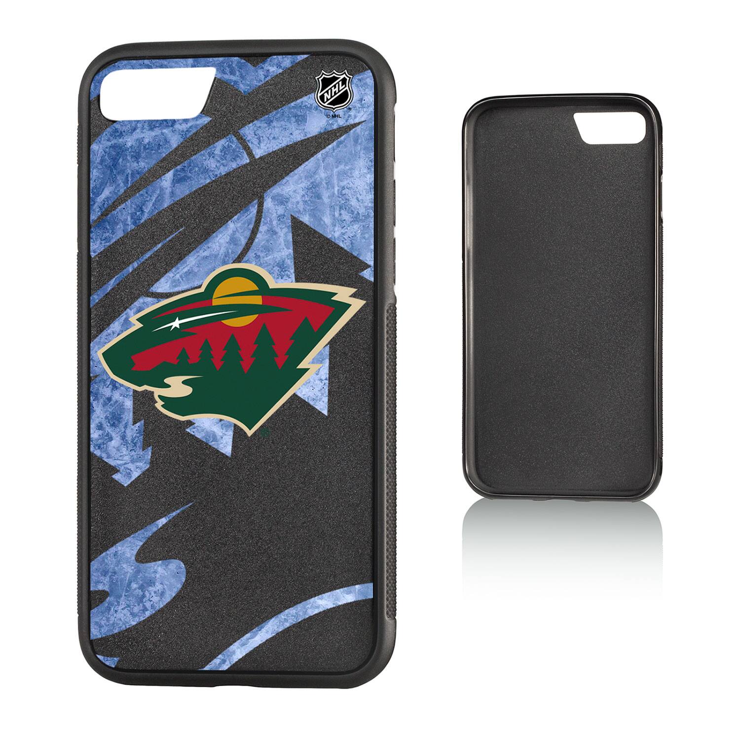 Alt View 2. Keyscaper - Minnesota Wild iPhone Tilt Bump Ice Case - 16 - Multicolor.