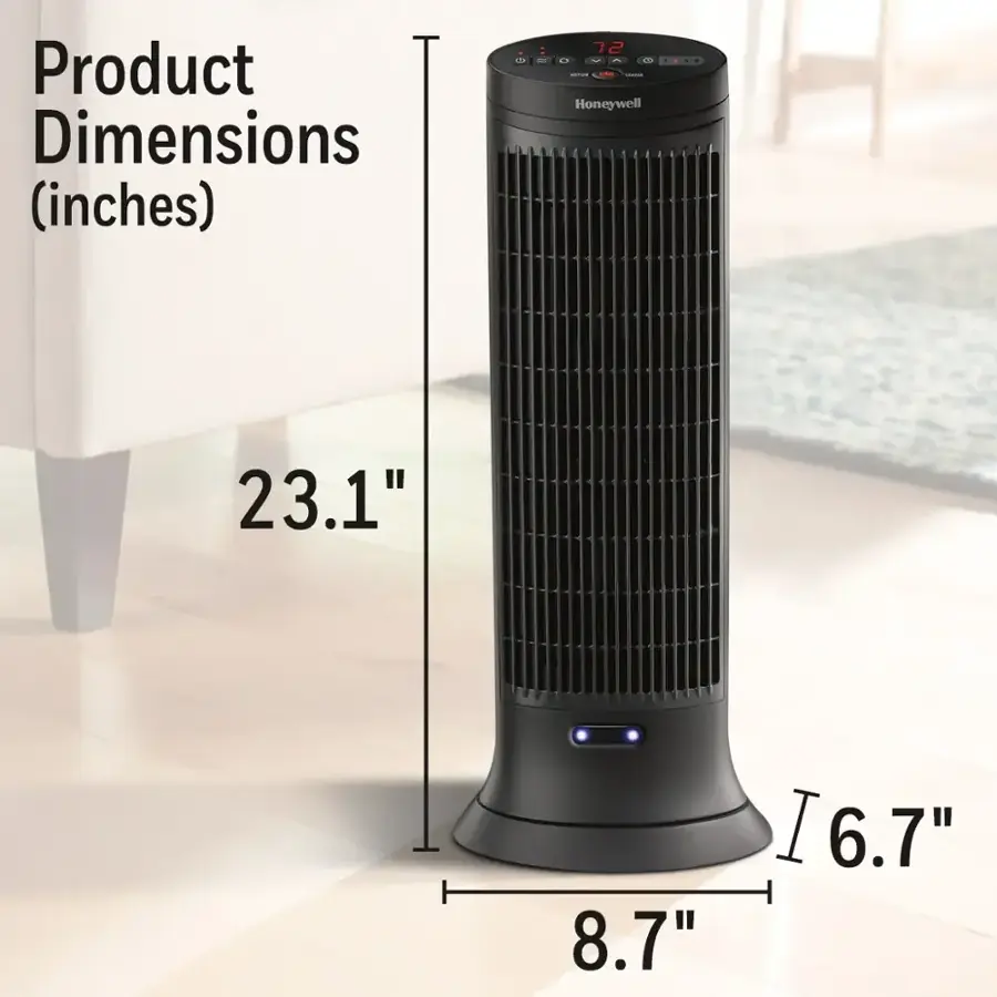 Product Dimensions (inches) - 23.1" x 16.7" x 8.7"