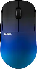 Front. Pulsar - X2H CrazyLight Medium Wireless Optical Gaming Mouse - BadSeedTech Edition - Badseed Tech.