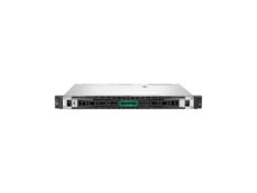 Front. HPE Aruba - HPE ProLiant DL20 Gen11 6325P 3.5GHz 4-Core / 1x32GB / 4SFF / 2x960GB SATA SSD / 2x500W PS Rack Server - Black.